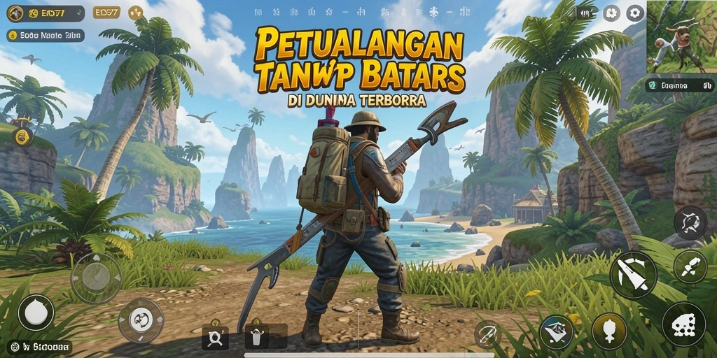 Tampilan gameplay <strong>EOS77</strong> yang memukau dalam dunia terbuka.