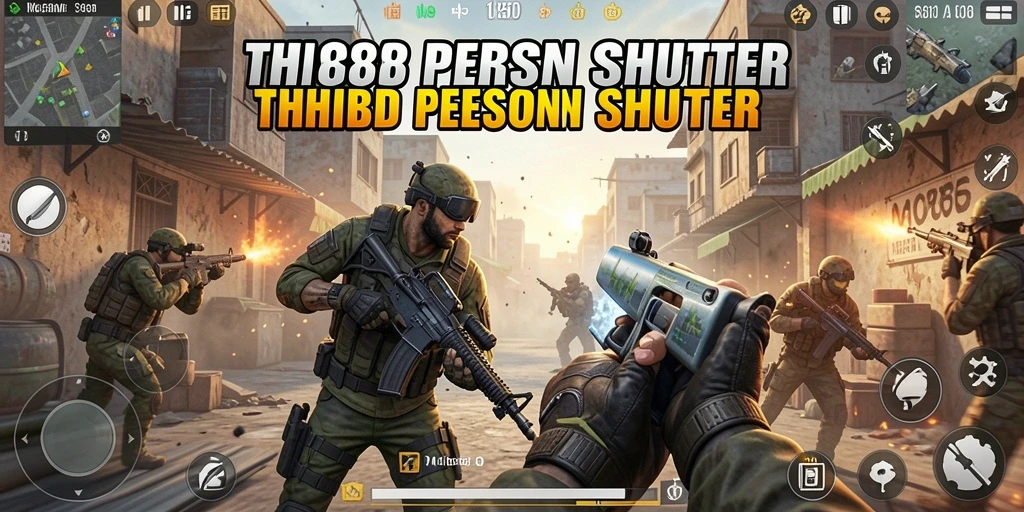 Screenshot gameplay MC888 menampilkan aksi tembak-menembak yang mendebarkan.