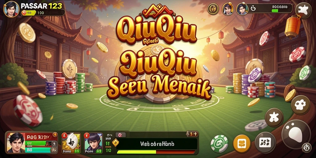 Screenshot PASAR123 dengan tampilan gameplay QiuQiu yang menarik.