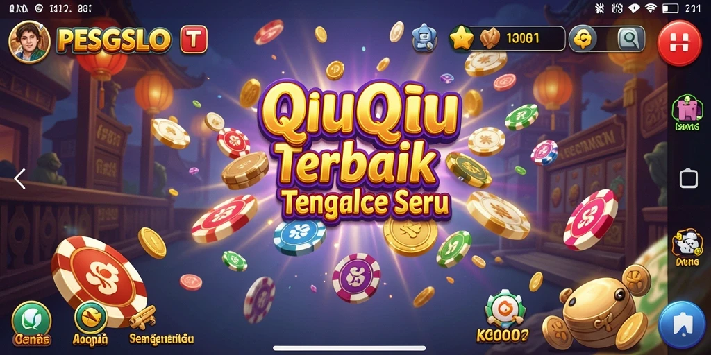 Tampilan menarik dari gameplay QiuQiu di PESGSLOT.